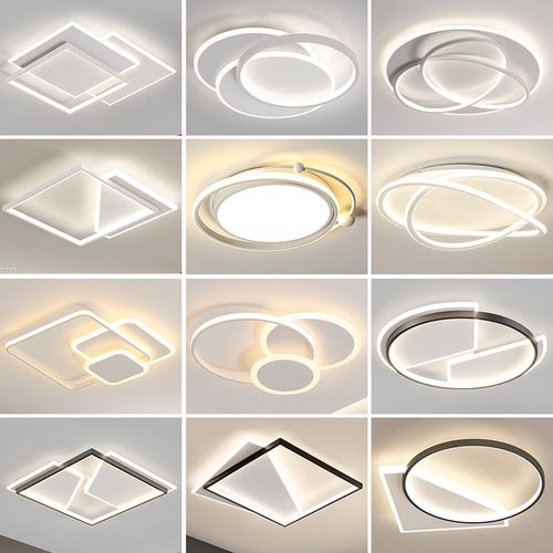 led吸顶灯2024年新款网红卧室灯简约现代灯饰阳台主卧室灯具客厅