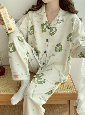 春秋季超大码睡衣女长袖加肥加大胖ymm妹妹200斤300肥妹薄款家居