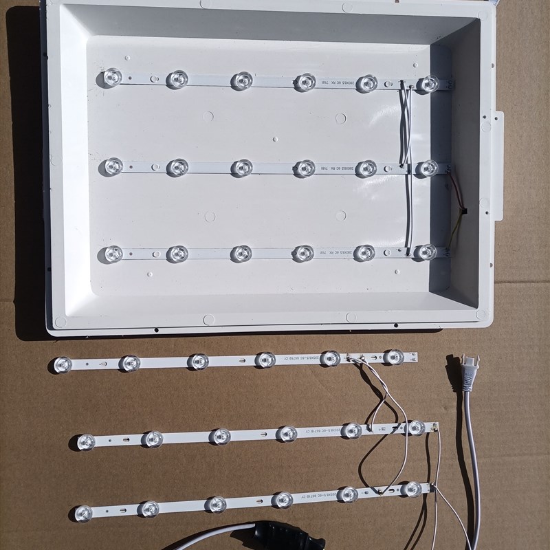 超亮LEbD透镜灯条光源改造直发光平板灯替换集成吊顶维修配件灯板