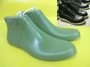 新款男装高档手工鞋工装靴鞋楦圆头系带工靴鞋楦头做鞋讲课鞋模子