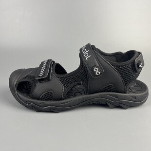 外贸尾货男女款户外透气沙滩鞋足弓D支撑轻便软底苏溪鞋魔术贴凉