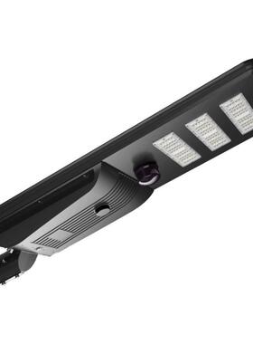 全铝灯体40W60W80W一体化太阳能LED路灯100W120W微波时控足容量