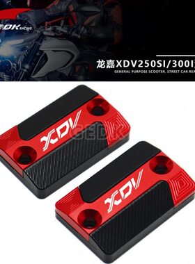 适用龙嘉XDV250Si XDV300i改装刹车油泵盖 油壶盖 上泵油杯盖配件