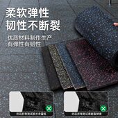 永智健身房地胶防震胶垫拼接防滑隔音减震橡胶地垫室内垫子缓冲垫