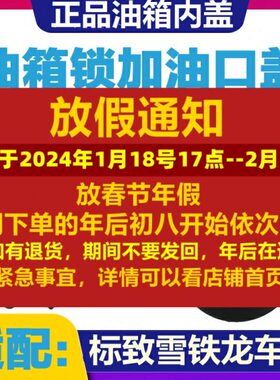 适配标致307标致308 408世嘉301凯旋C4LC5油箱内盖油箱锁加油口盖