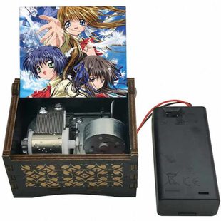 uta送男女友生日礼 鸟之诗音乐盒电动音乐盒KEY AIR八音盒tori