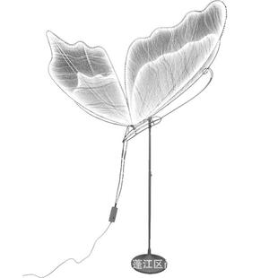 尚美利商场美陈蝴蝶礼堂装饰婚婚灵蝶路引灯XKA台舞场地庆布置道