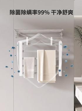 想的子电热毛巾架家卫用生间智能电加热烘干物置架浴室发AWL热浴