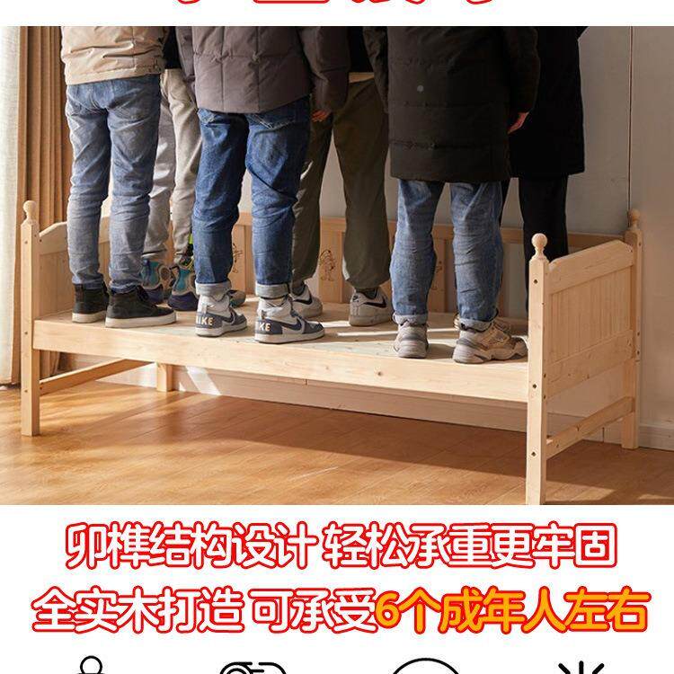 婴儿带护边栏小床男女孩儿5665626童接床拼实木床加宽床宝大宝拼