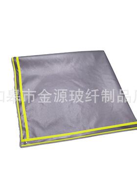 毯反条防光火营烧HT800烤户外耐高温灰烬野垫晚上警示