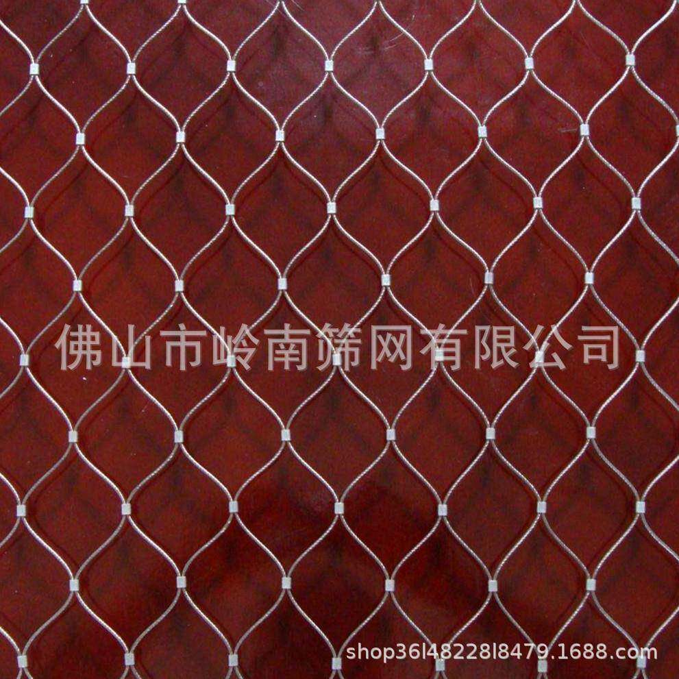 卡扣钢丝绳动物台园防网护网高空防坠钢绳丝网阳ARF防盗网防盗窗