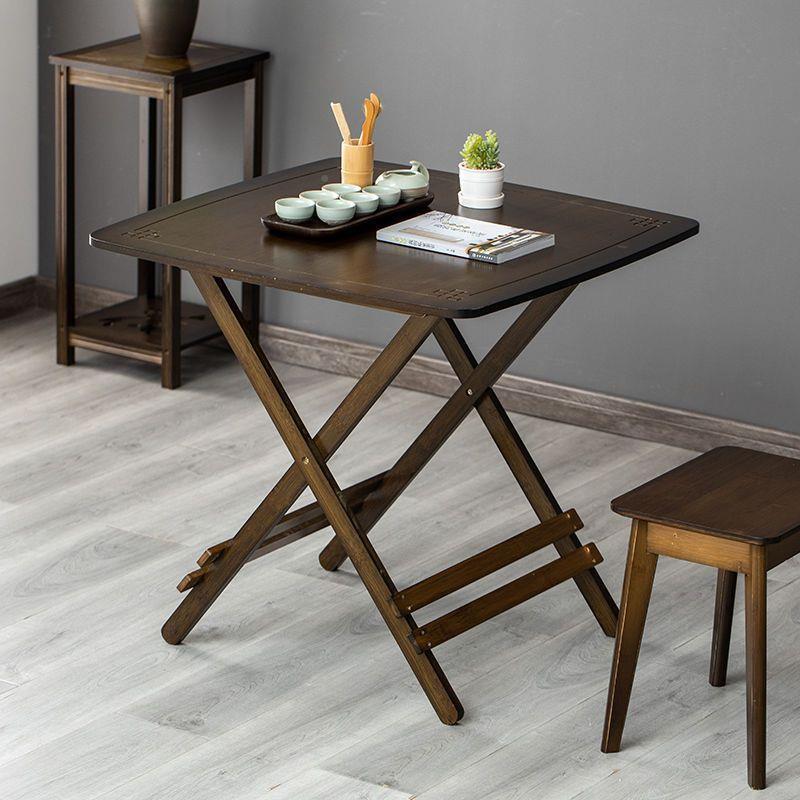 折叠桌桌家简易吃BAT饭餐桌户用便携摆外摊折叠桌椅租房小户型方