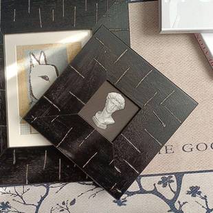 希古腊雕塑黑白B-441感挂画客厅玄关饰画法式典组合餐厅卧室壁书