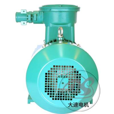 Triple-phase asynchronous motor dedicated for compressor