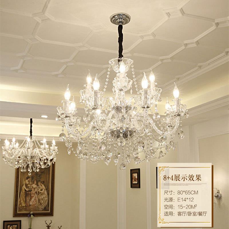 欧式晶ST-9062吊灯客灯简现约代厅卧室书房灯具奢华大水气别墅餐