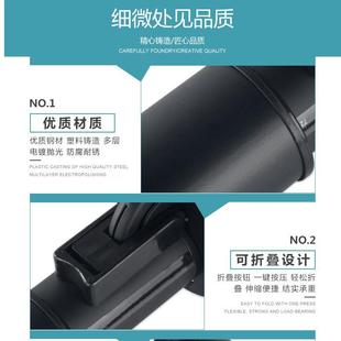 桌腿升降架折叠节支可调吧台脚不柱锈钢伸-068缩办公桌脚桌子腿支