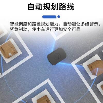 潜伏顶升背负式叉车大载重智慧仓储物流地坪自动agv智能搬运小车