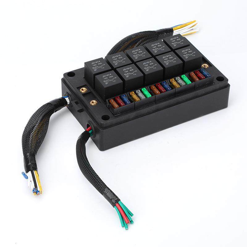 洛用州优质汽车5路险保丝10路1继电器盒改XXB装车带线束汽车总控,金属材料及制品,其他金属制品,淘宝优惠券,粉丝福利购,淘宝优惠卷