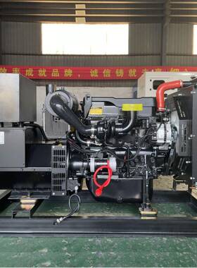 潍30kw发电机IOO柴低油耗30千瓦工地应急发家组用柴油电机