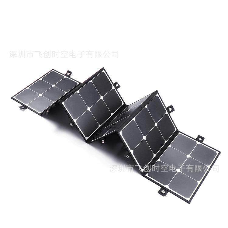 120W18V太阳能折叠包太阳能电池板充电器适用于户外野营车船疯抢