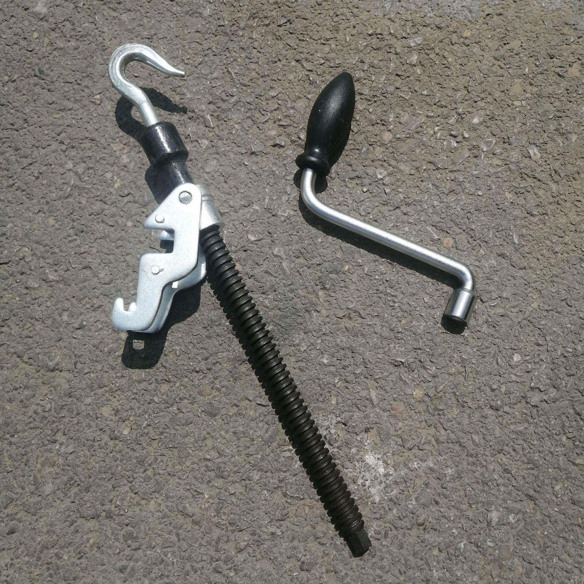 铁路人工制动机岔道密贴闭锁器防溜带手摇把轨道紧固器