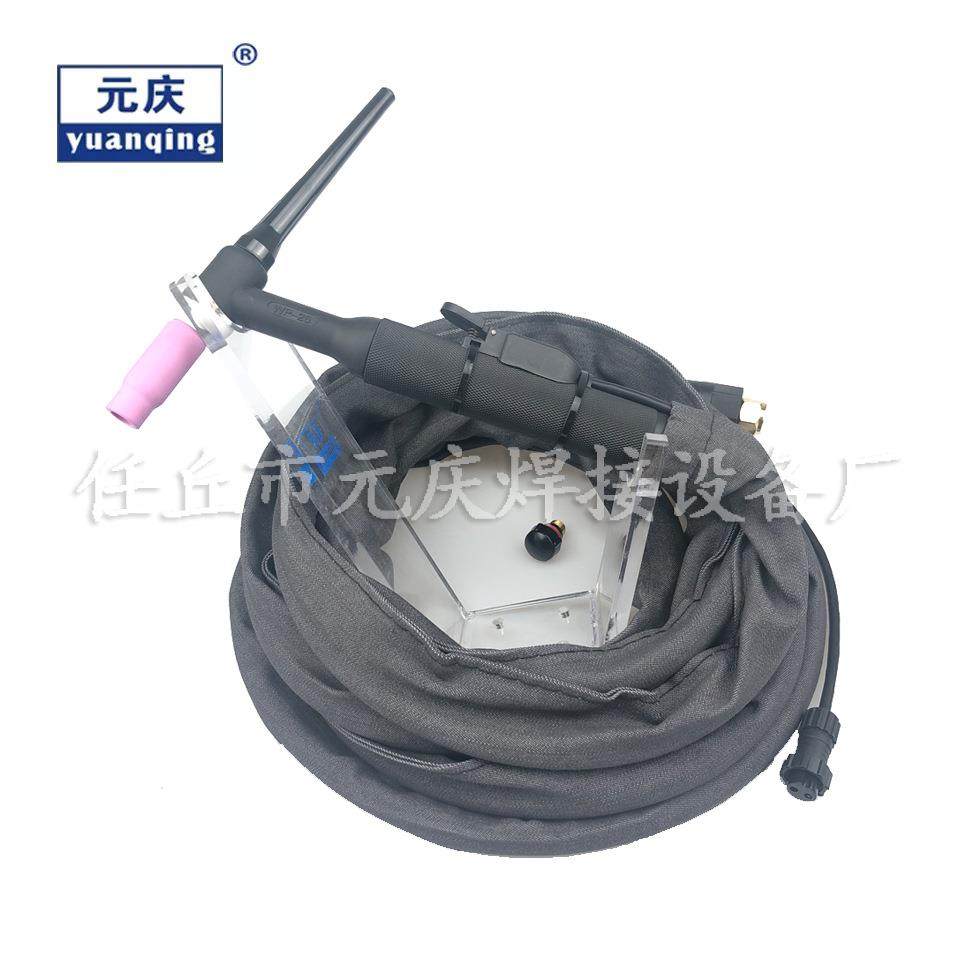 氩弧焊枪WP26WP-26氩弧焊枪10米10平方布套瓷嘴乌针倒流体