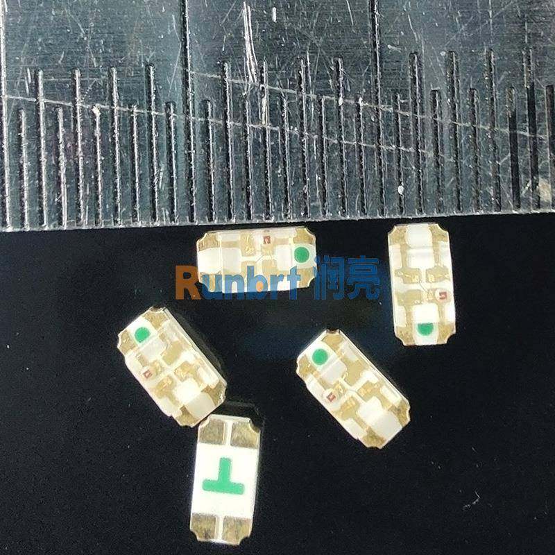 1206三色RGB共阳红绿蓝3216单体七彩高亮灯珠贴片led发光二极管