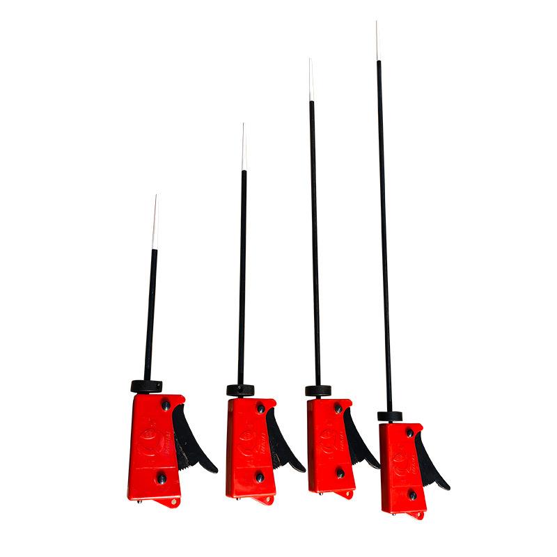 裕丰型YF-2手动纺织皮辊清洁捻枪撵杆绞手捻棒卷毛搅棍绞