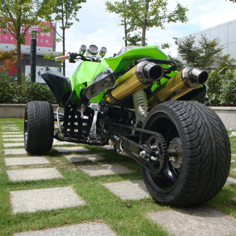 250cc倒三轮沙滩车四轮越野摩托车山地车成人汽油车跑车街车