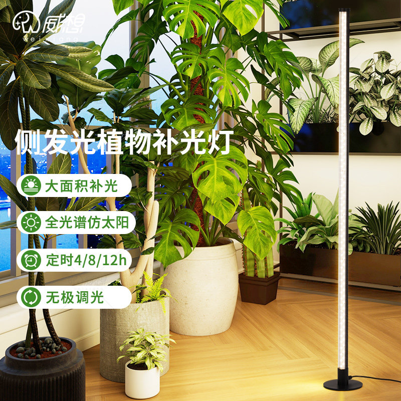 全光谱植物补光灯落地式室内无极调光仿太K阳光多肉盆栽绿植生长