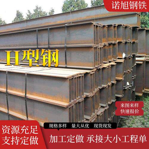 热轧H型钢现货建筑工程H型钢钢结构支撑H型钢零售