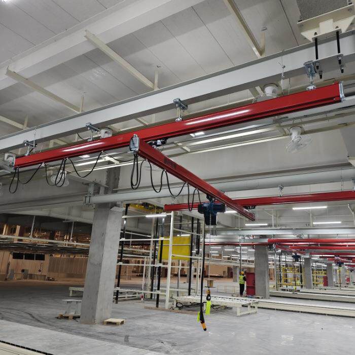 定制KBK钢性轨道起重机轻载搬运起重设备行车自立悬挂单梁航吊