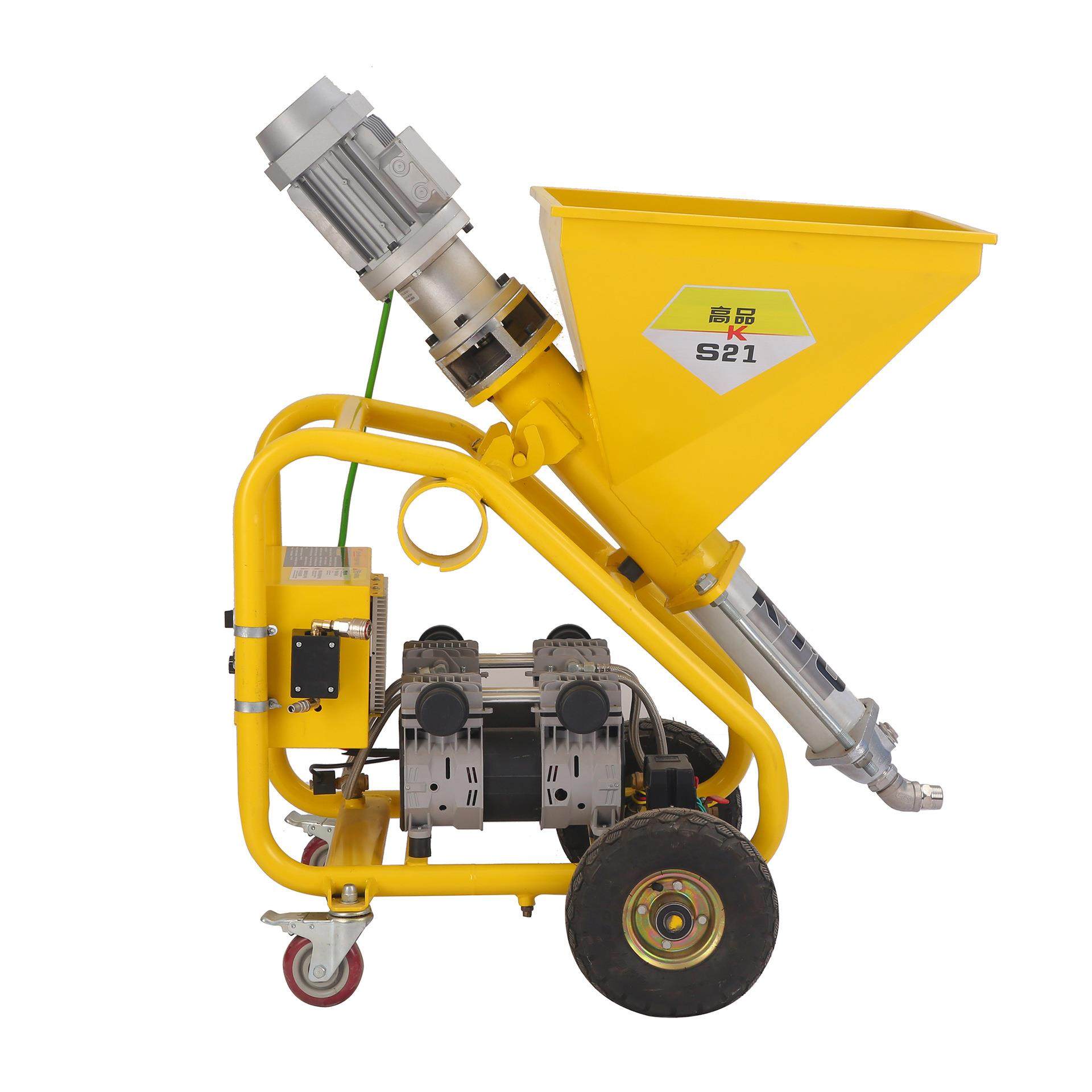 S21-K防火涂料喷涂机多功能石膏喷涂机腻子砂浆涂料喷漆机批