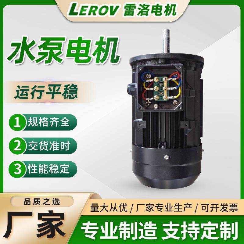 高低温管道泵磁力泵离心泵电机380V2级国标全铜三相异步电动机