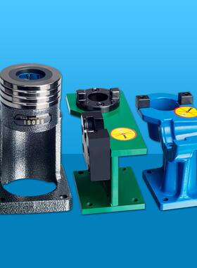 CNC数控BT30/4S0/50立卧锁刀座HSK轴承座铝锁刀架IO拆刀NBT拆刀架