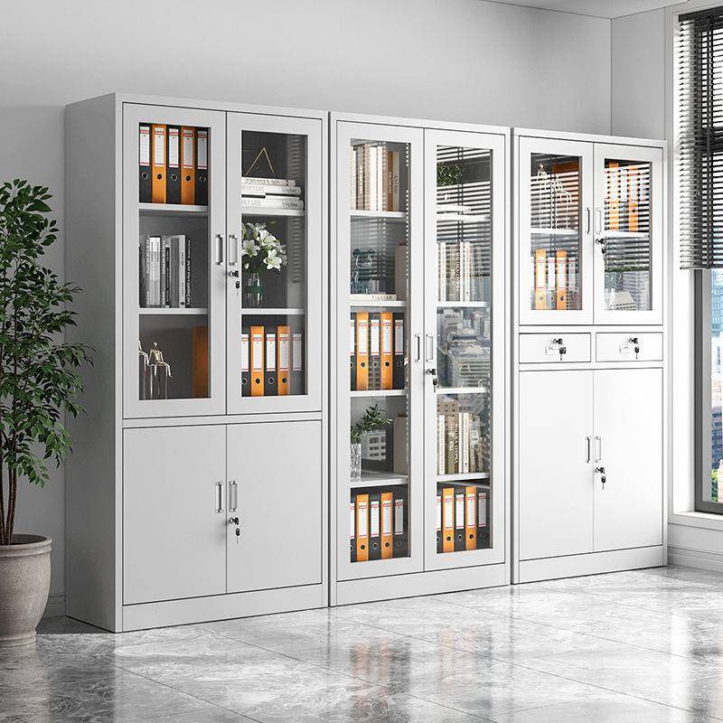 钢制加厚文件柜办公室铁皮柜凭证档案柜工具柜资料办公柜子储物柜