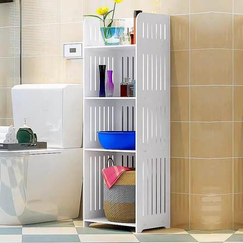 卫生间置物架落地式浴室免打孔收纳柜洗漱用品收纳整理架置物架