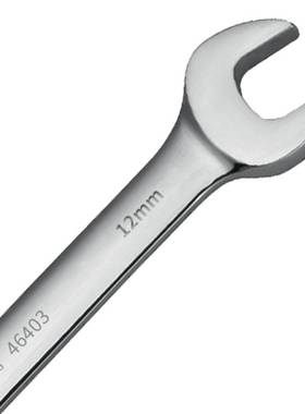 世达46403棘轮扳手活动头梅开扳手双向两用快扳全抛光铬钒钢12MM