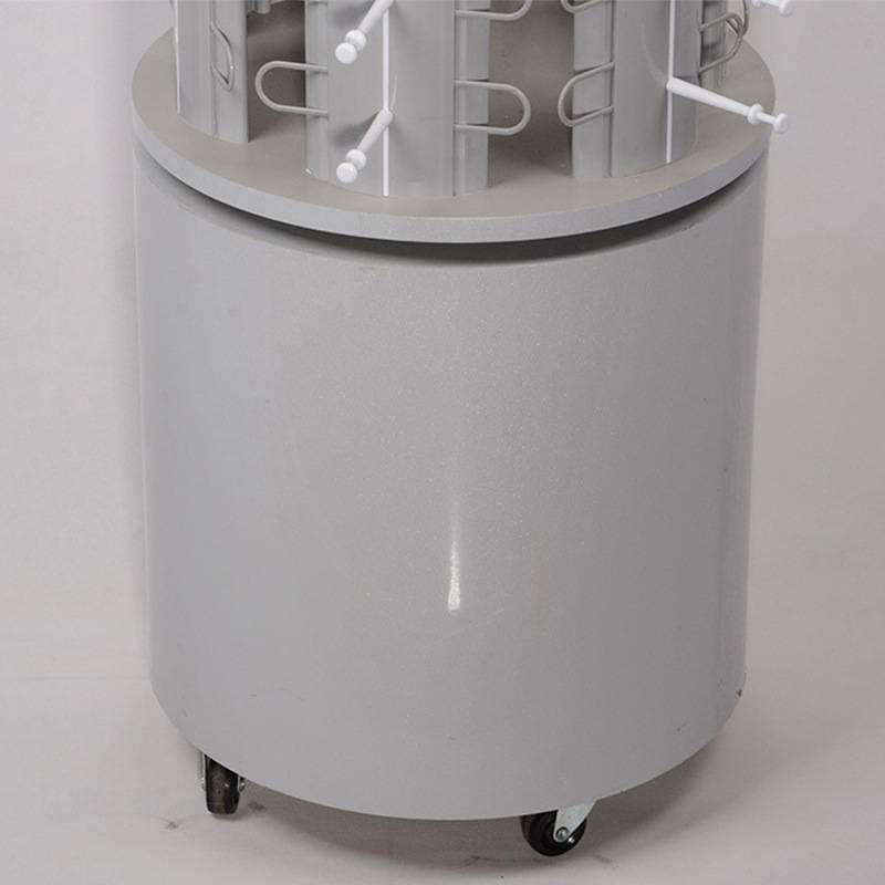 120付简易安装太阳眼镜展示架 A2189-6旋转眼镜展示架红灰色白色