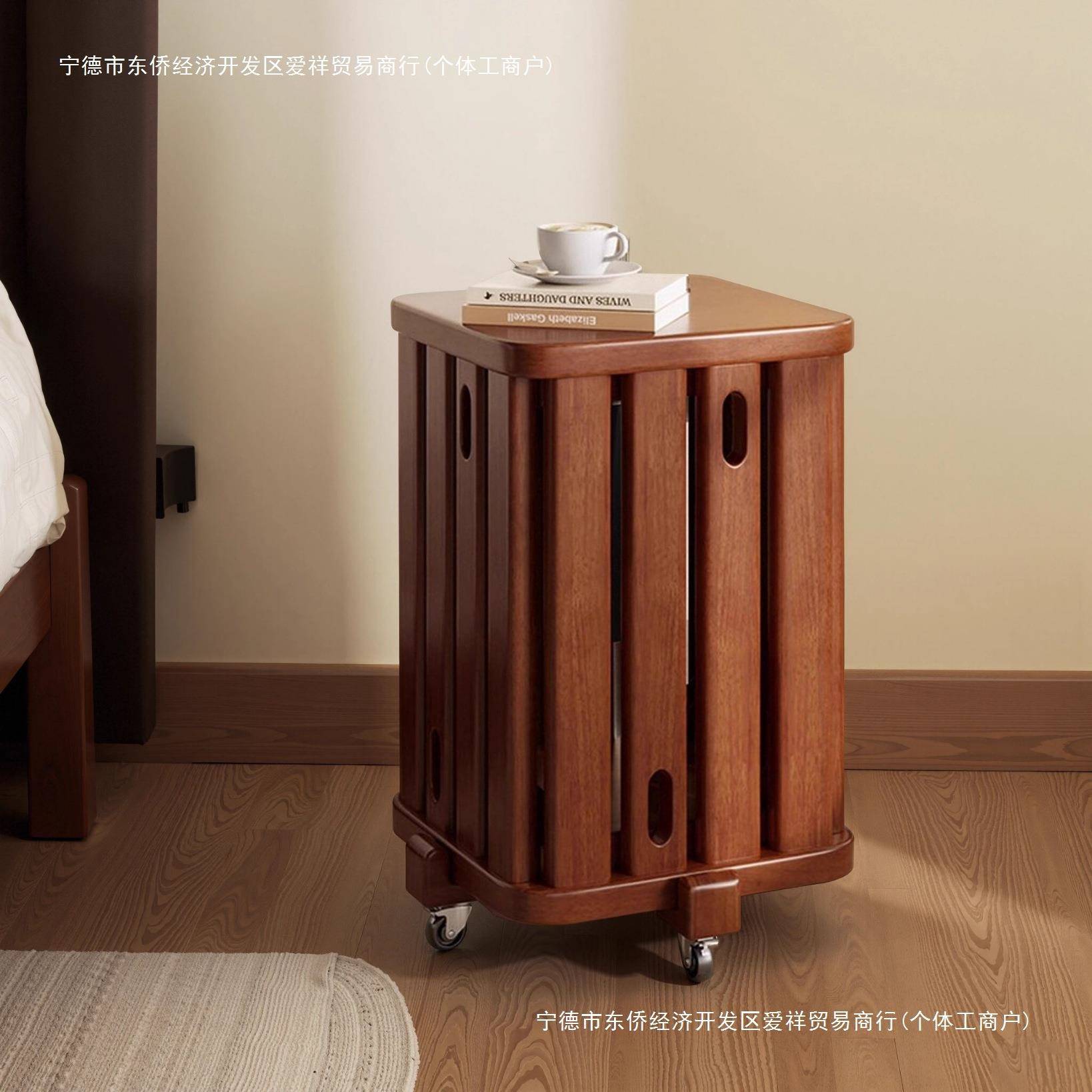 实木组合凳子家用可叠放可拆分四把高椅子现代简约方形备用叠叠乐