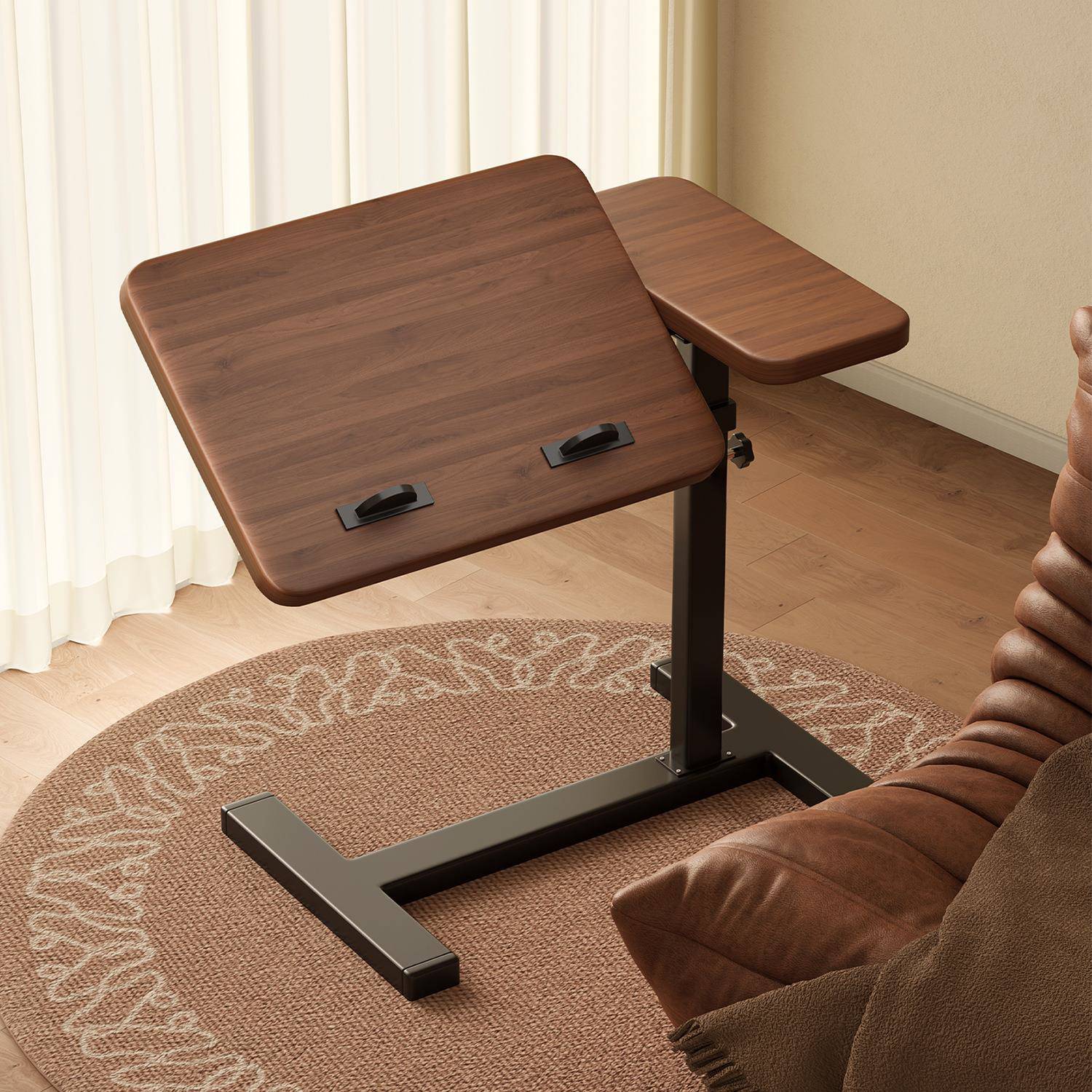 沙发边几可移动升降床边桌客厅家用可移动阳台茶几卧室折叠置物架