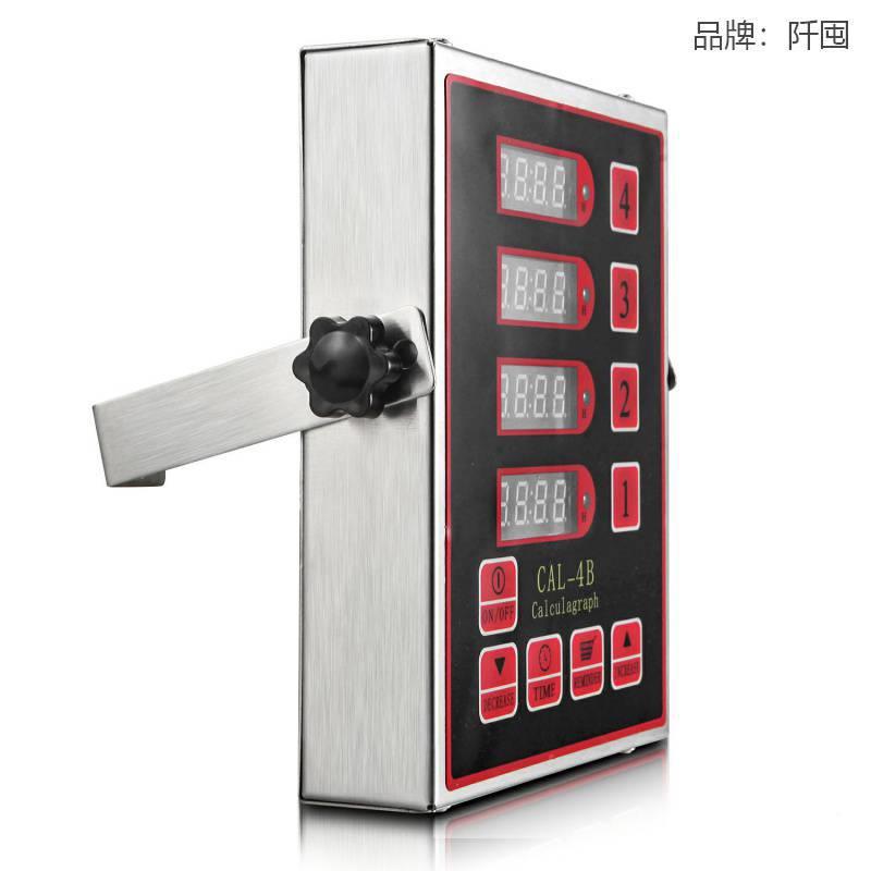 。20款25新厂家直销四通道厨房商用计锈钢611时不器4通道倒计时器