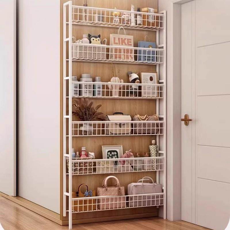 夹缝置物架收纳柜门后窄架子超薄铁艺书架极窄家用夹缝隙10公分柜,收纳整理,书桌收纳置物架,淘宝优惠券,粉丝福利购,淘宝优惠卷