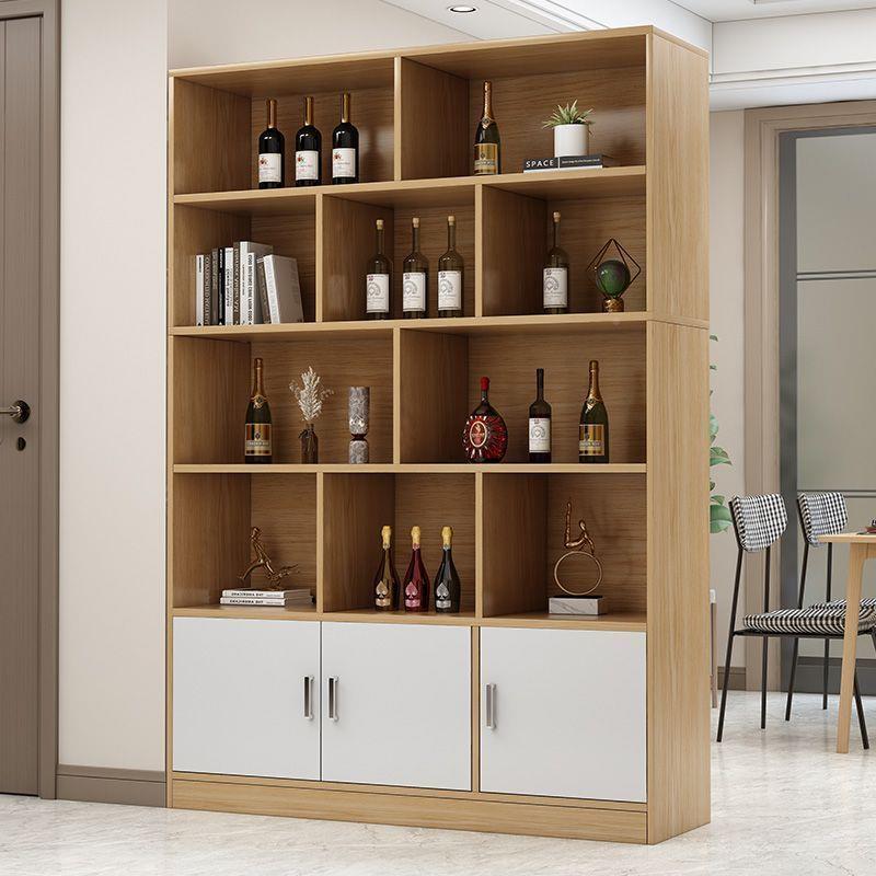 酒柜酒架地式多落功储能XXK家用客厅展示柜多层收纳柜物学柜生书