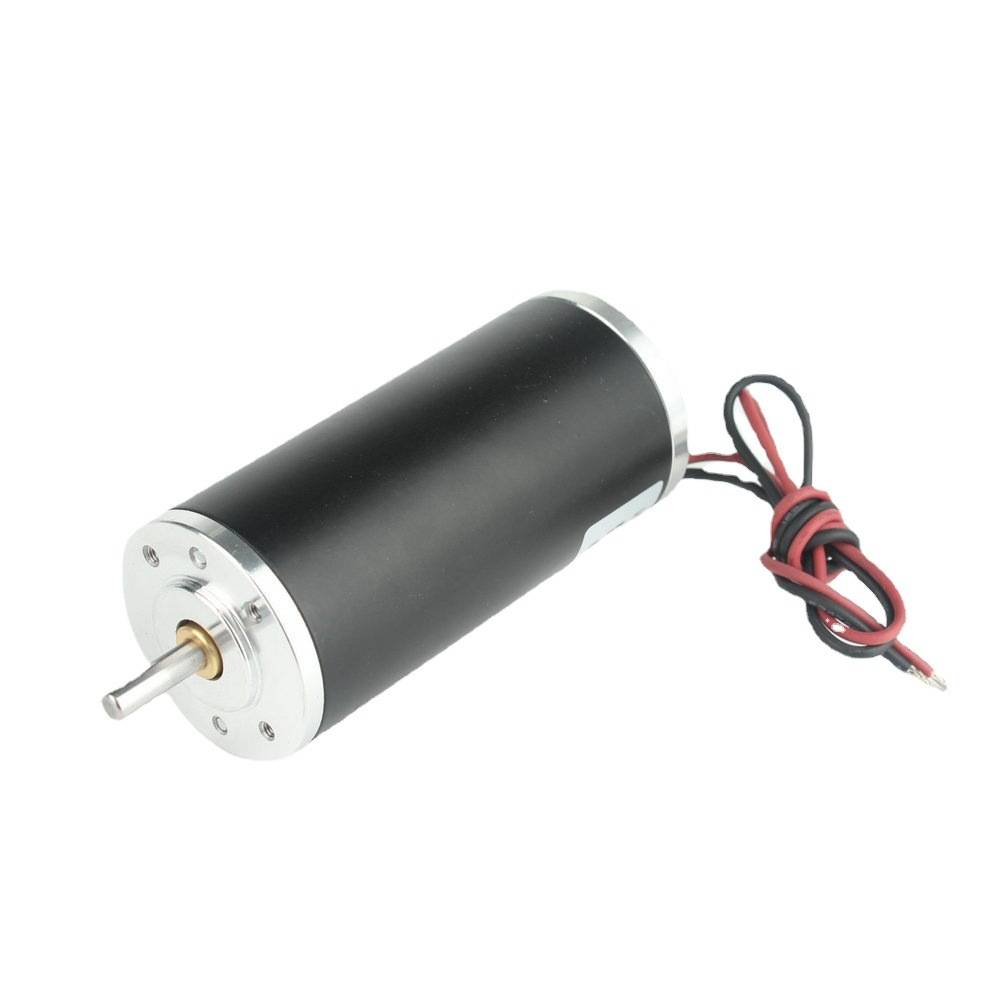 永磁直流有刷电机52ZYT运行平稳12V24V36V48V电压转速可调节电机