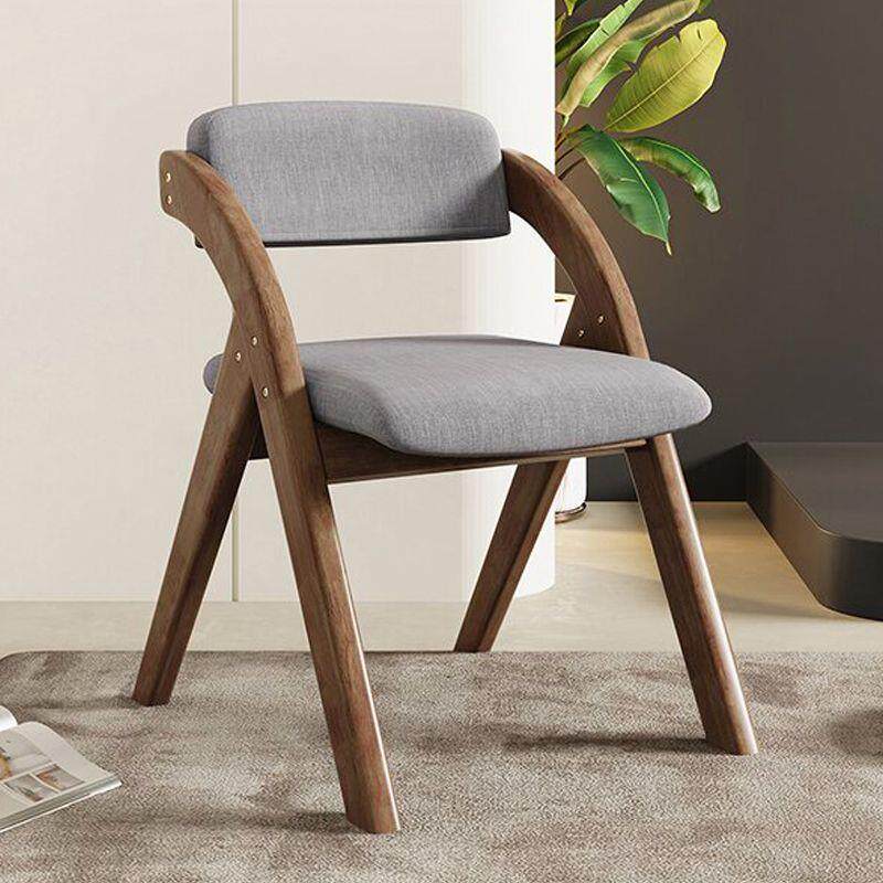 整装全实木餐椅折叠家用折叠椅椅子凳子办公椅会议靠背椅可叠放