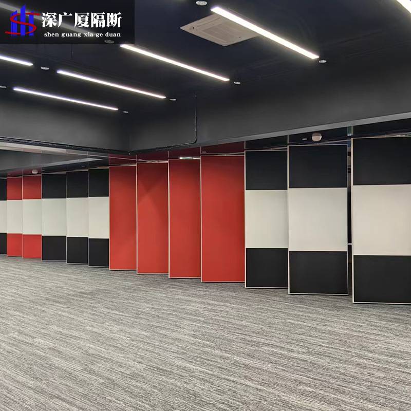 活动隔断墙宴会厅酒店包厢隔断隔音硬包屏风隔断可移动隔断墙厂家