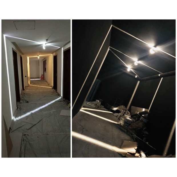 LED窗台灯门框射线灯过道灯线条壁灯走廊通道KTV酒店跑马射线条灯