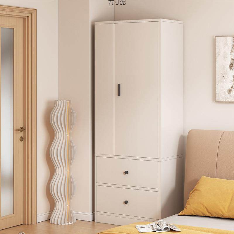单门衣柜家用卧室出租房用转角小衣柜占地小简易组装衣橱收纳柜子