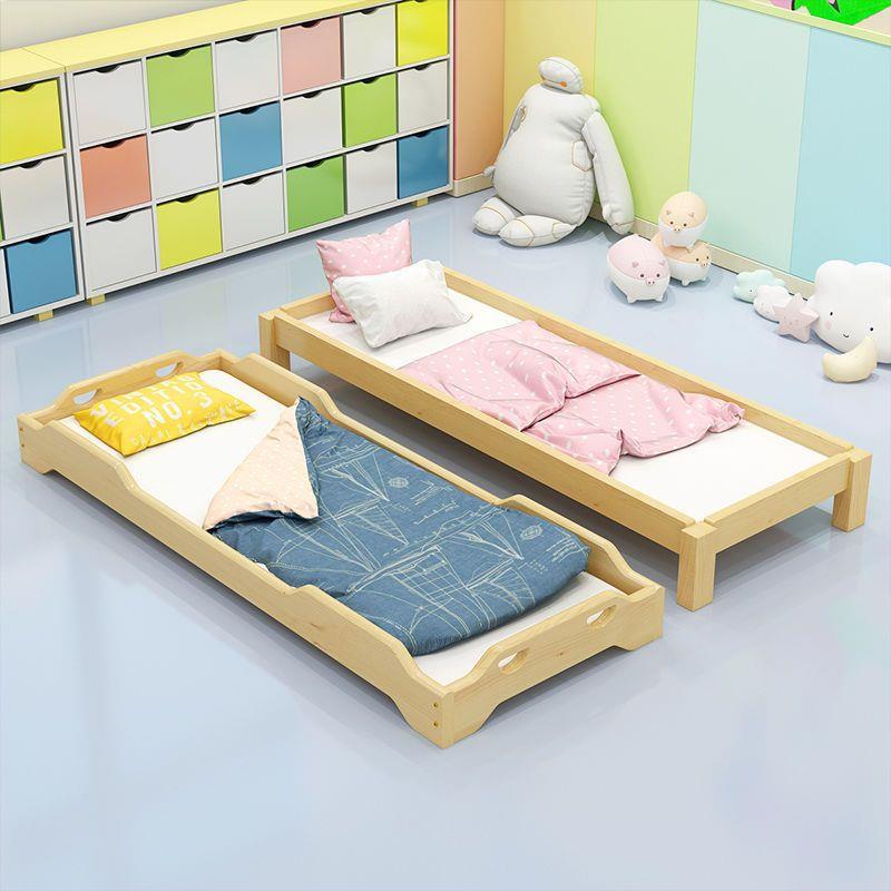 幼儿园床实木叠叠床男女小学生早教托管班儿童午睡简易床包邮直发